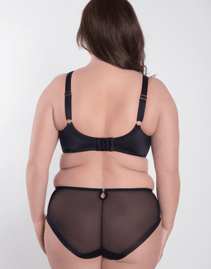 Samanta Bra - Luxe Samanta Perla Soft Full Cup Bra Black