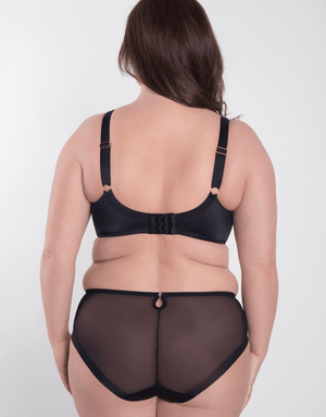 Samanta Bra - Luxe Samanta Perla Soft Full Cup Bra Black