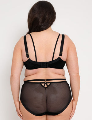 Samanta Bra - Luxe Samanta Zora Soft Full Cup Bra Onyx