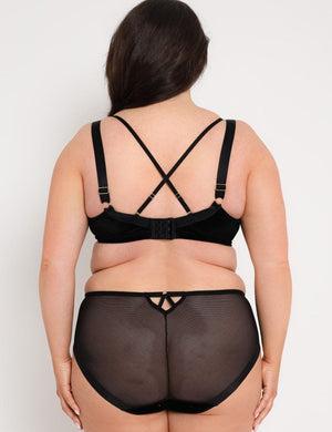 Samanta Bra - Luxe Samanta Zora Soft Full Cup Bra Onyx