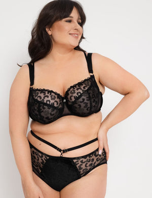 Samanta Bra - Luxe Samanta Zora Soft Full Cup Bra Onyx