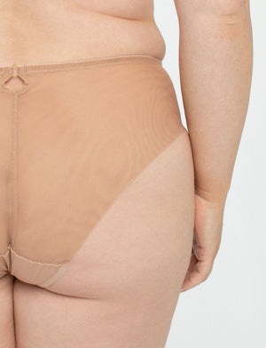 Samanta Lingerie - Bottom - Brief Samanta Perla Midi Brief Cappuccino