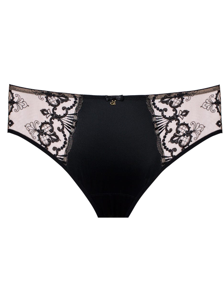 Samanta Lingerie - Brief Samanta Perla Midi Brief Black