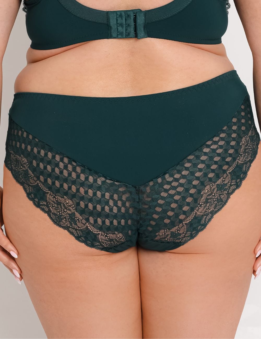 Samanta Lingerie - Brief Samanta Rosalia Midi Brief Emerald