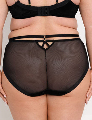 Samanta Lingerie - Brief Samanta Zora Midi Brief Onyx