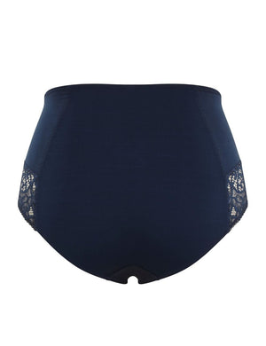 Sculptresse Lingerie - Bottom - Full Brief Sculptresse Estel High Waist Brief Navy