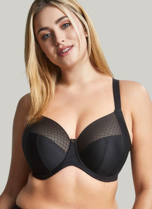 Sculptresse Lingerie - Non-Moulded Sculptresse Bliss Full Cup Bra Noir