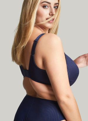 Sculptresse Lingerie - Non-Moulded - Seamless Sculptresse Illuminate Moulded Non Padded Bra French Navy