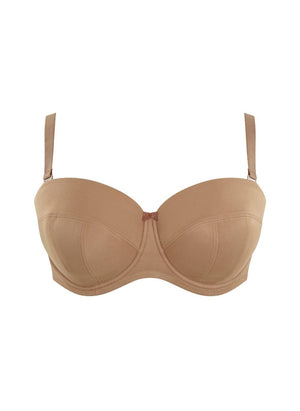 Sculptresse Lingerie - Strapless Sculptresse Dana Strapless Bra Caramel