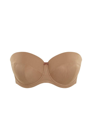 Sculptresse Lingerie - Strapless Sculptresse Dana Strapless Bra Caramel