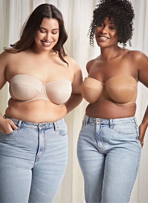 Sculptresse Lingerie - Strapless Sculptresse Dana Strapless Bra Caramel