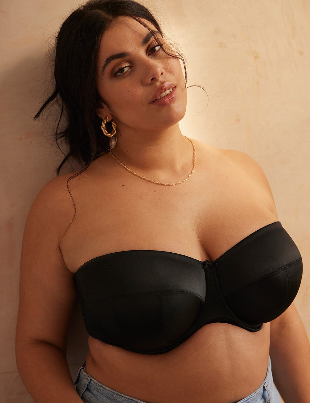 Sculptresse Strapless Sculptresse Dana Strapless Bra Black