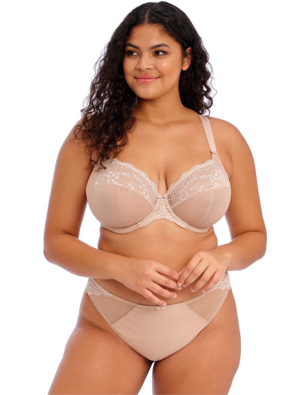 Elomi Charley Stretch Plunge Bra Fawn