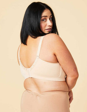 Sugar Candy Wirefree Sugar Candy Basic Bralette Beige