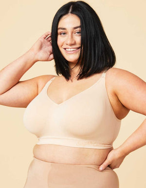 Sugar Candy Wirefree Sugar Candy Basic Bralette Beige