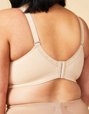 Sugar Candy Wirefree Sugar Candy Basic Bralette Beige