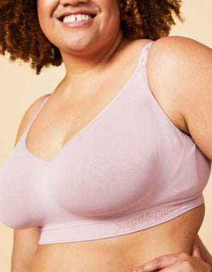 Sugar Candy Wirefree Sugar Candy Basic Bralette Pink