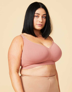 Sugar Candy Wirefree Sugar Candy Basic Bralette Rosewood