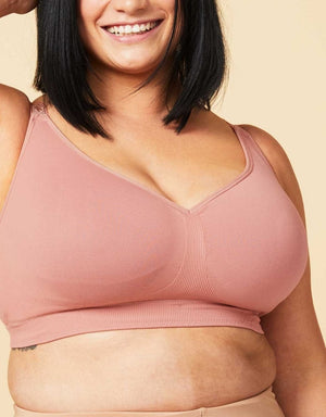 Sugar Candy Wirefree Sugar Candy Basic Bralette Rosewood