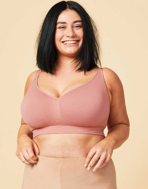 Sugar Candy Wirefree Sugar Candy Basic Bralette Rosewood