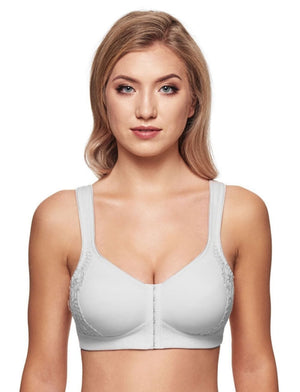 Susa Front Fastening Susa London Front Fastening Wirefree Bra White