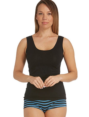 Tani Basics - Clothing Tani Scoop Tank Black