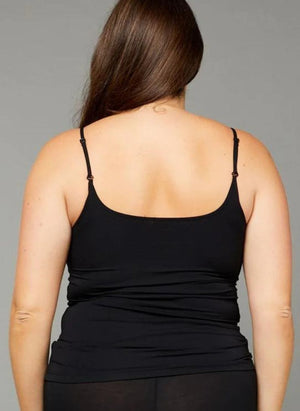 Tani Clothing - Basics - Top Tani String Singlet Black