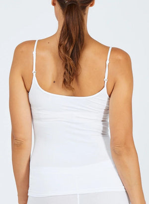 Tani Clothing - Basics - Top Tani String Singlet White