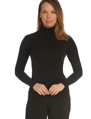 Tani Clothing - Basics - Top Tani Turtle Neck Long Sleeve Top Black