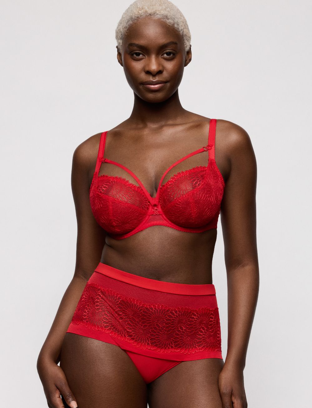 Primadonna Sophora Tulip Seam Bra True Red