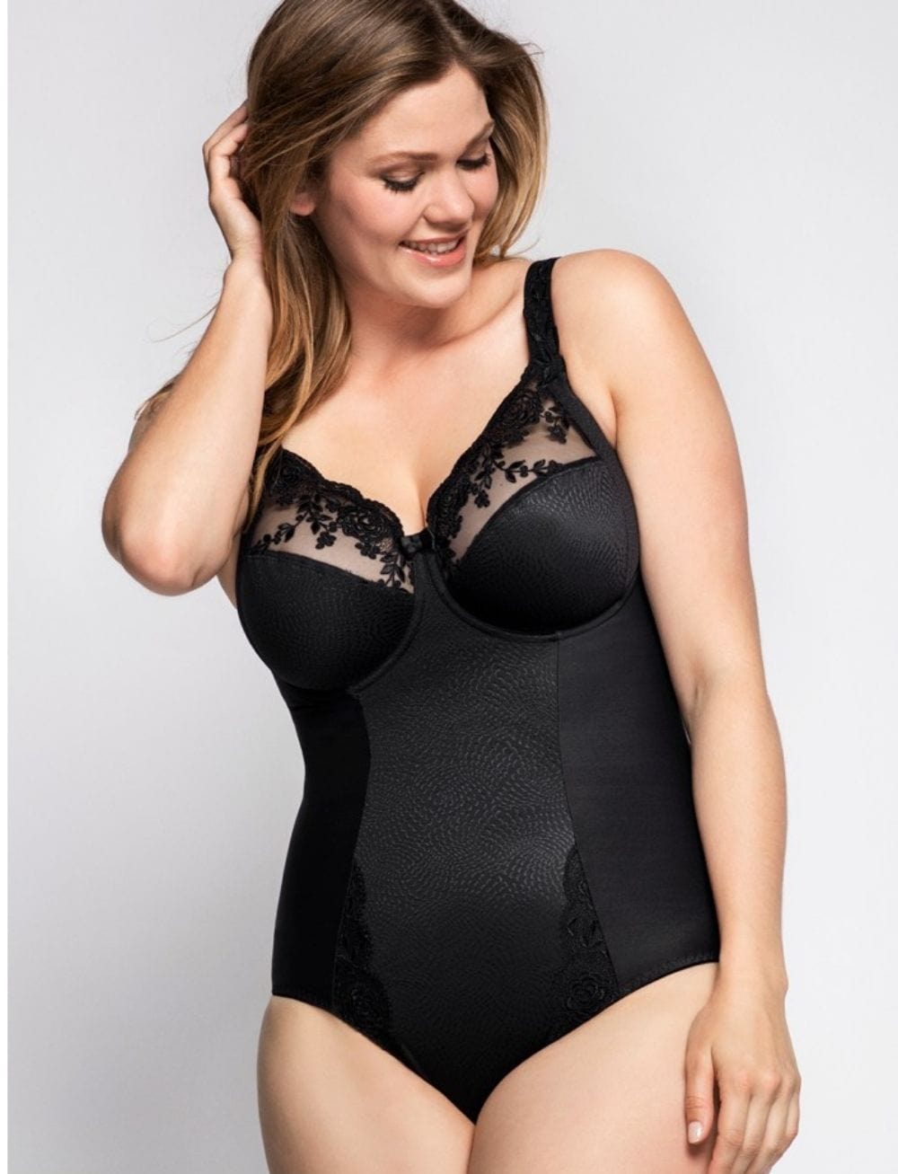 Ulla Body Ulla Ella Underwired Bodysuit Black