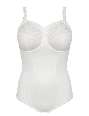 Ulla Body Ulla Ella Underwired Bodysuit with Panel Ecru