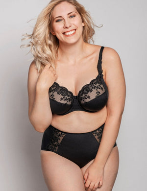 Ulla Bra - Luxe Ulla Ella Underwired Bra Black