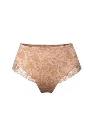 Ulla Lingerie - Bottom - Full Brief Ulla Jasmin High Waist Briefs Cinnamon