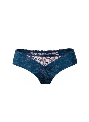 Ulla Lingerie - Bottom - Thong Ulla Zoe Thong Oriental Blue