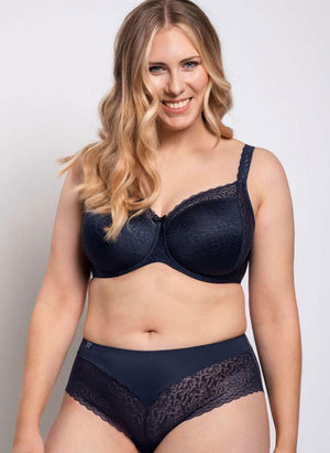 Ulla Lingerie - Non-Moulded Ulla Lynn Bra With Underwire Denim