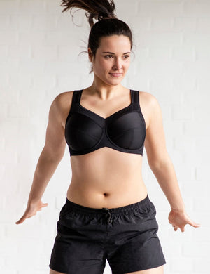 Ulla Sport - Bra - Underwired Ulla Kate U/W Sports Bra Black