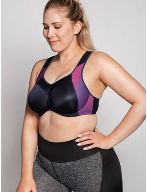 Ulla Sport - Bra - Underwired Ulla Sydney Underwire Sports Bra Navy Pink
