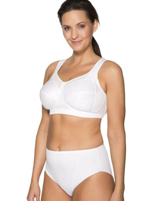 Ulla Sport - Bra - Wirefree Ulla Kate Wirefree Sports Bra White