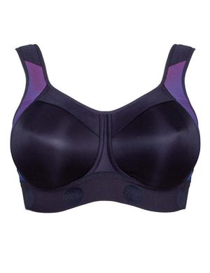 Ulla Sport - Bra - Wirefree Ulla Sydney Wirefree Sports Bra Navy Pink