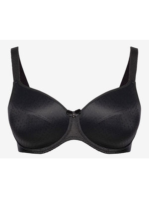 Ulla T-Shirt Bra - Moulded Ulla Meghan Foam Moulded Shaping Bra Black