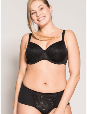 Ulla T-Shirt Bra - Non-moulded Ulla Alice Lace T-Shirt Bra Black