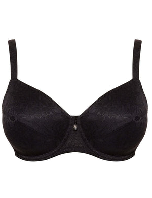 Ulla T-Shirt Bra - Non-moulded Ulla Alice Lace T-Shirt Bra Black