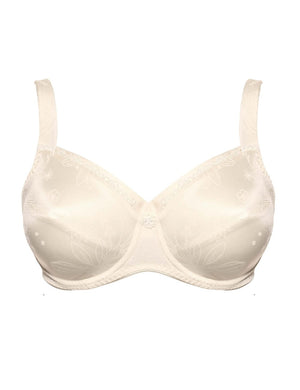 Ulla T-Shirt Bra - Non-moulded Ulla Viola Bra With Panel Champagne