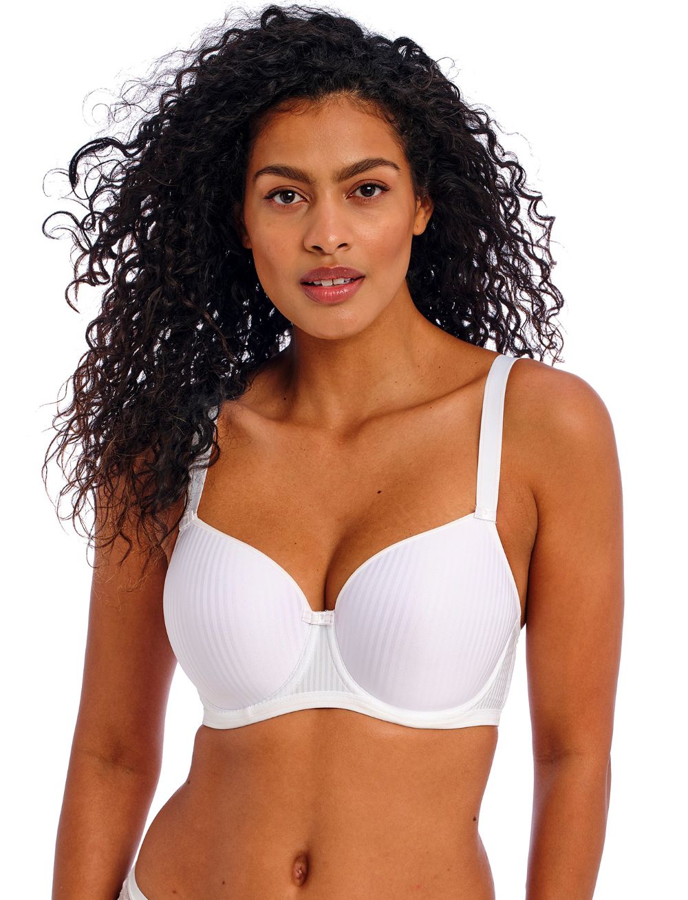 Freya Idol Moulded Balcony T-Shirt Bra White