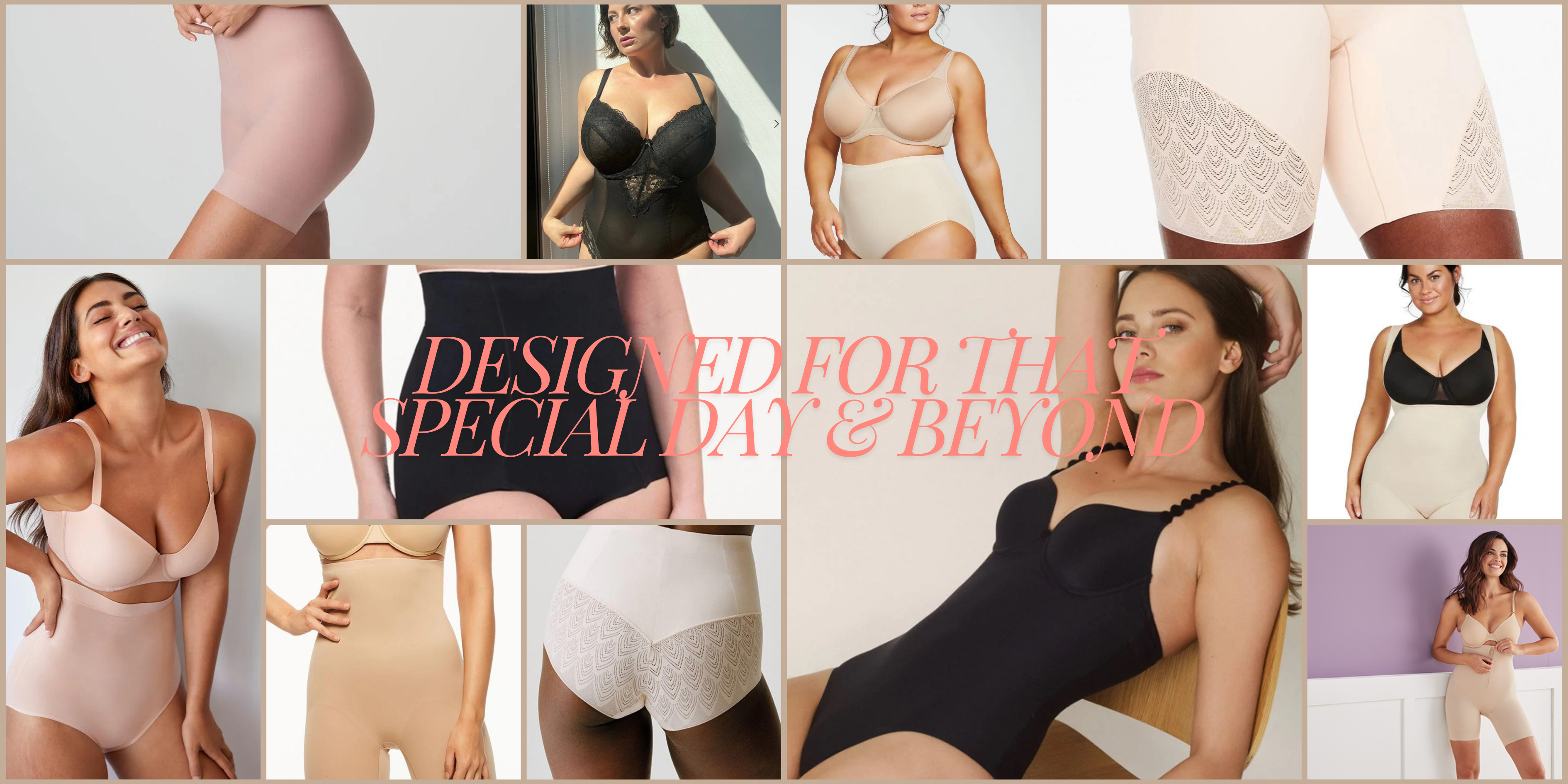 Shapewear: your questions answered! Designed for that special day & beyond!