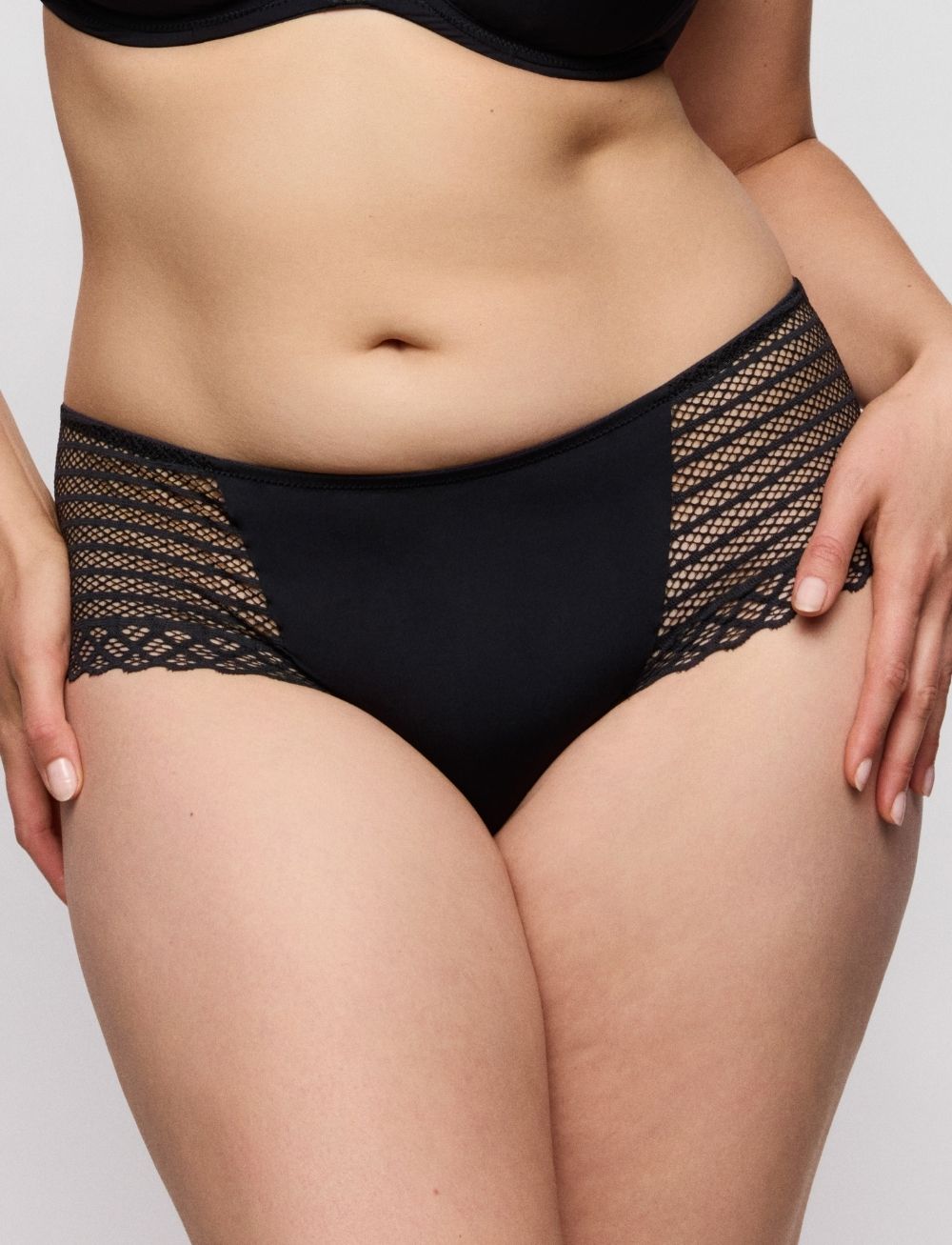 Primadonna Twist Twist Side Hotpants Charcoal