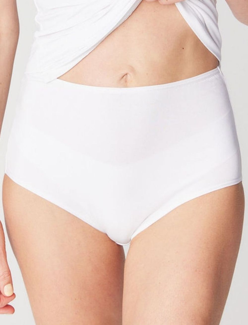 Tani Full Brief White