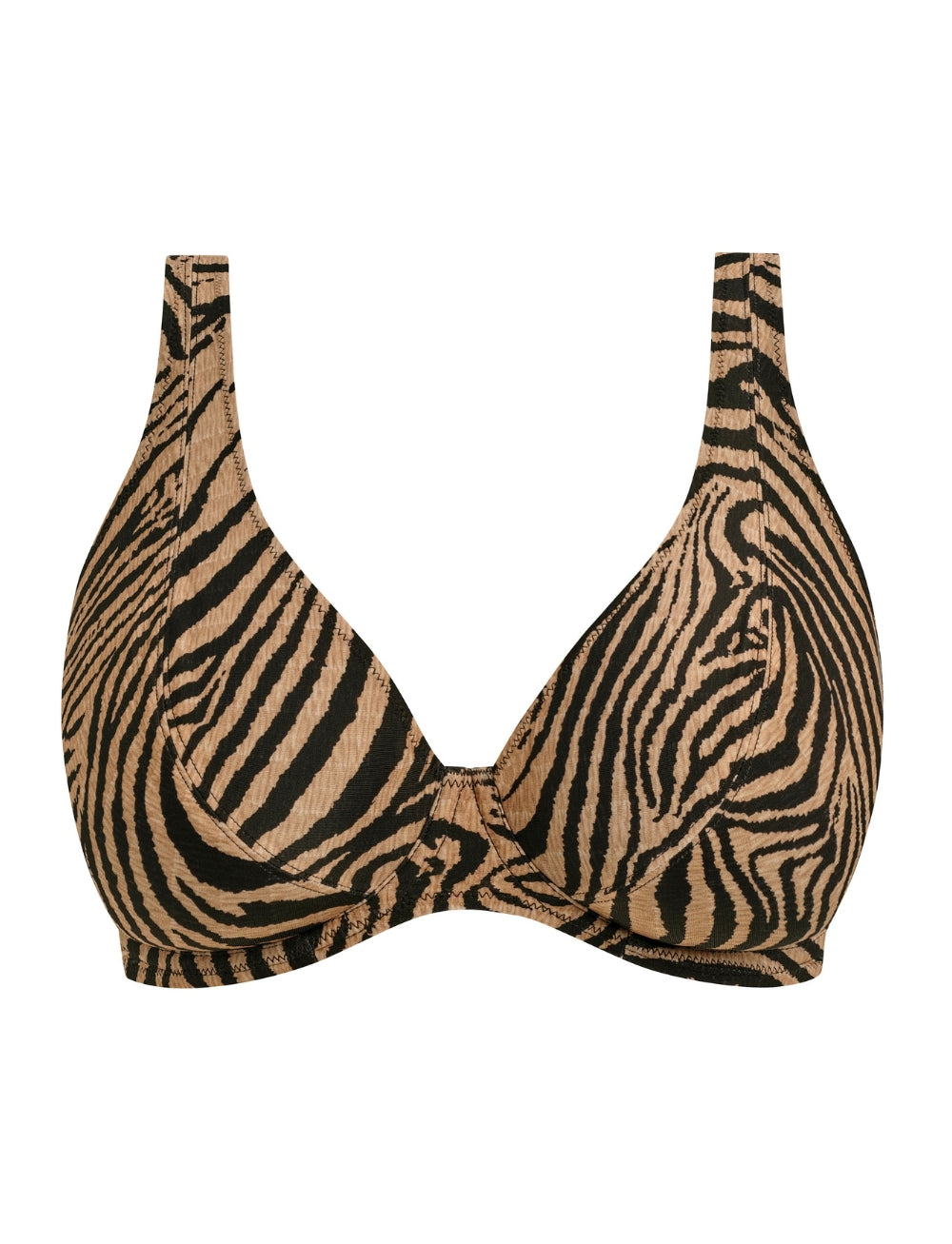 Freya Tortoli Bay UW High Apex Bikini Top Natural