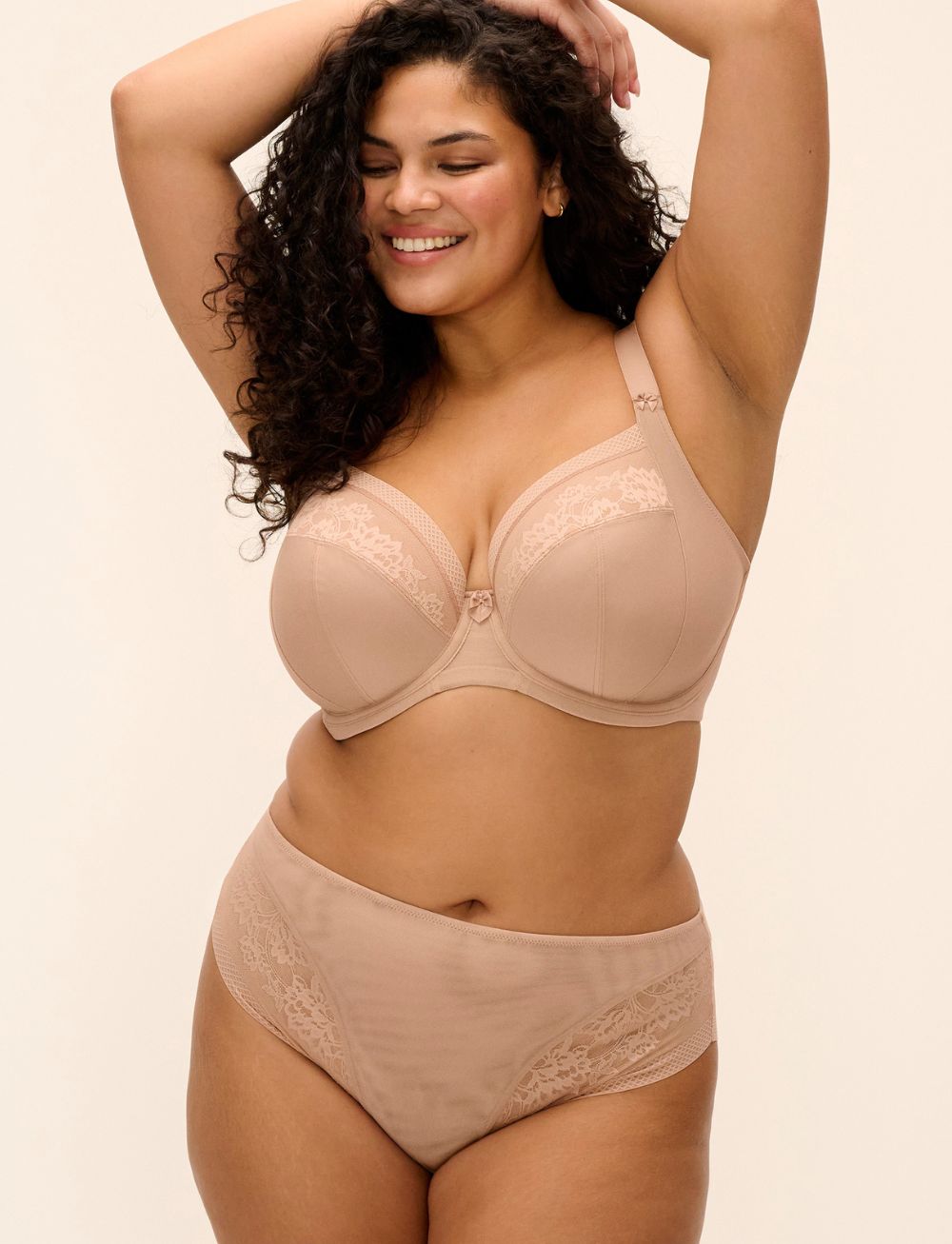 Elomi Nerina UW Stretch Plunge Bra Sahara